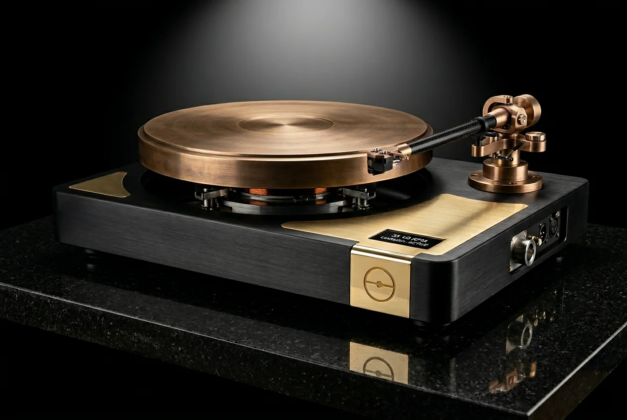 Magneto-Levitation Turntable