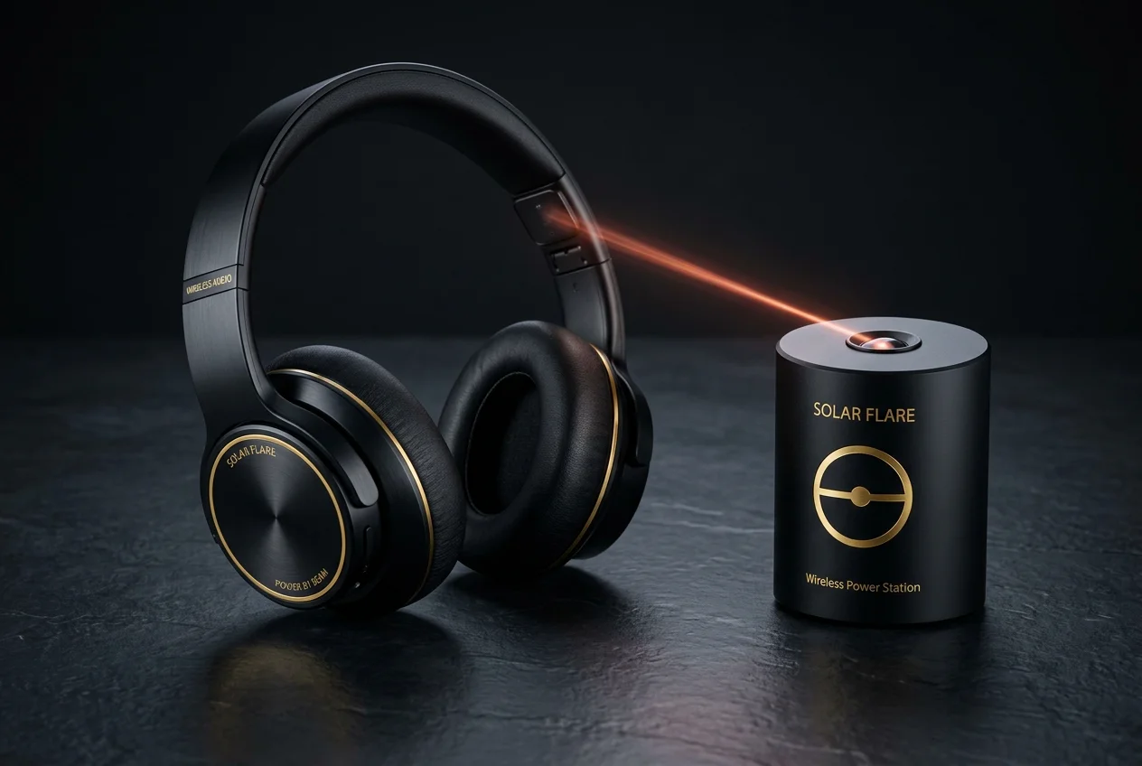 Solar Flare Wireless Headphones