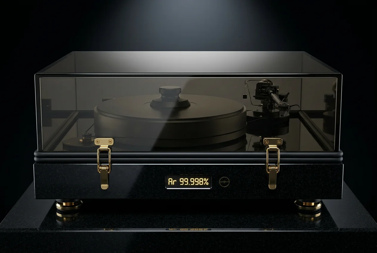 Vacuum-Argon Reference Turntable V2